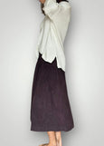 Frockk</p>Lola Cord Skirt</p>(Chocolate)