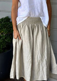 Frockk</p>Lola Skirt</p>(Natural)