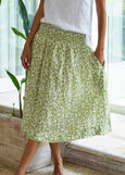 Frockk</p>Lola Skirt</p>(Small Avocado Floral)