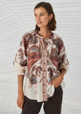 Lania<p/>Marsh Shirt</p>(Marsh Print)