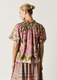 Nancybird</p>Meadows Frill Neck Top</p>(View of Country)
