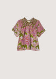 Nancybird</p>Meadows Frill Neck Top</p>(View of Country)