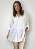 Frockk</p>Megan Shirt</p>(White)