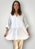 Frockk</p>Megan Shirt</p>(White)