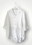 Frockk</p>Megan Shirt</p>(White)
