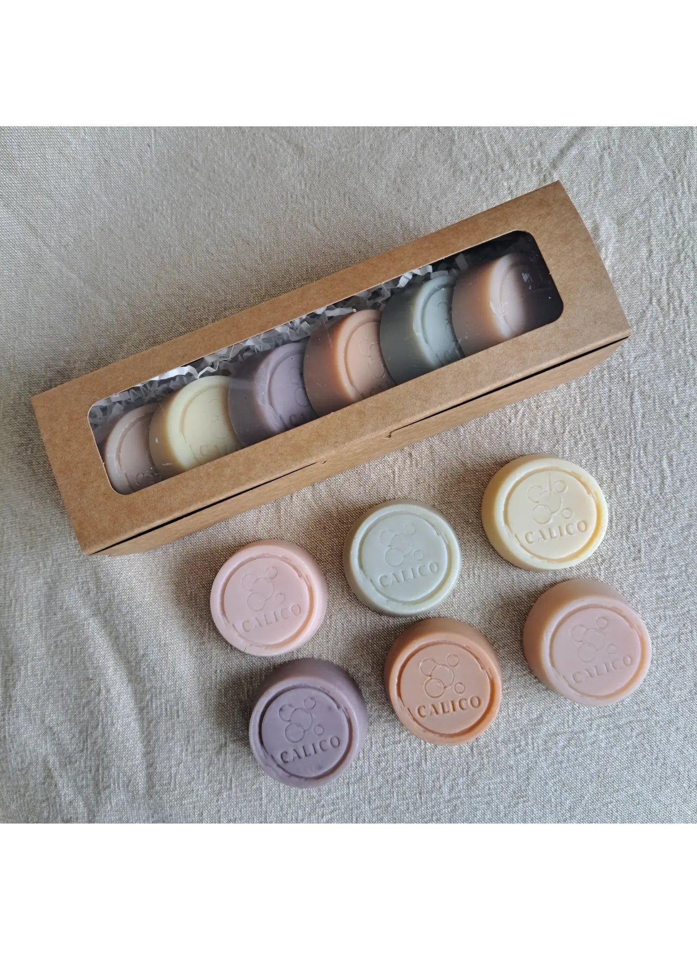 Calico Soap Bar</p>Mini Soap Gift Set