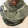 Inoui Editions</p>Montana Scarf</p>(Khaki)