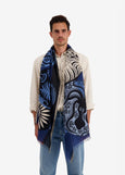 Inoui Editions</p>Mykonos Scarf</p>(Blue)