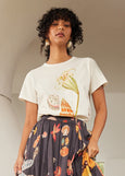 SALE  |  Nancybird</p>Apollo Tee</p>(Cream Shell)