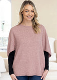 Native World</p>Split Sleeve Poncho</p>(Lily)