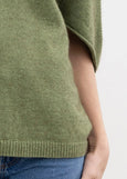 Native World</p>Split Sleeve Poncho</p>(Pistachio)