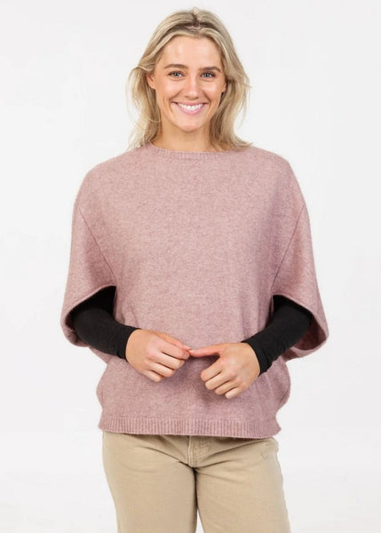 Native World</p>Split Sleeve Poncho</p>(Lily)