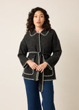 Nancybird</p>Lula Wool Coat</p>(Black Melange)