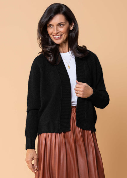 Noble Wilde</p>Bailey Cardigan</p>(Black)