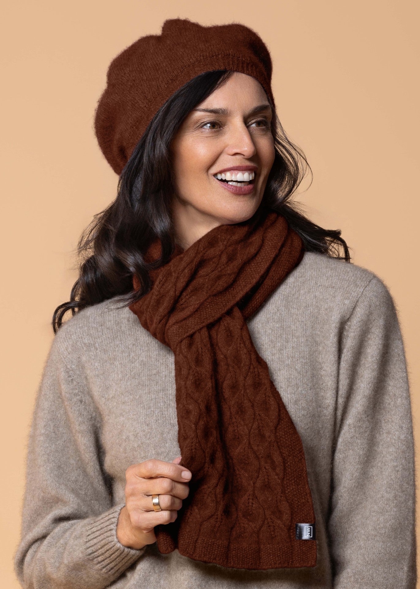 Noble Wilde</p>Liz Leaf Scarf</p>(available in more colours)