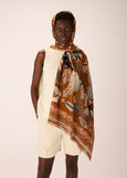 Inoui Editions</p>Neptune Scarf</p>(Golden Brown)