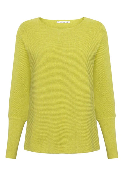 Mansted</p>Neria Knit Top</p>(Light Olive)