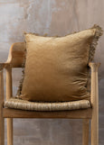 Saarde</p>Velvet Cushion Range</p>(Nutmeg assorted sizes)