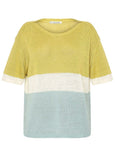 Mansted</p>Oona Knit Top</p>(Light Olive)