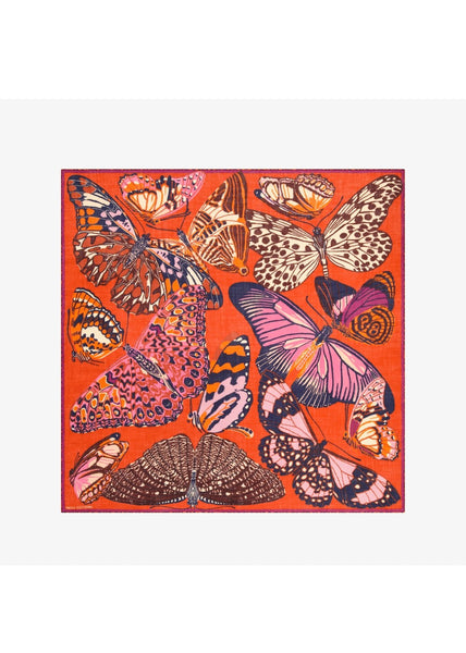 Inoui Editions</p>Papillons Scarf</p>(Red)