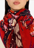 Inoui Editions</p>Papillons Scarf</p>(Red)