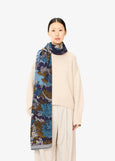 Inoui Editions</p>Panthere Scarf</p>(Blue)