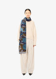 Inoui Editions</p>Panthere Scarf</p>(Blue)