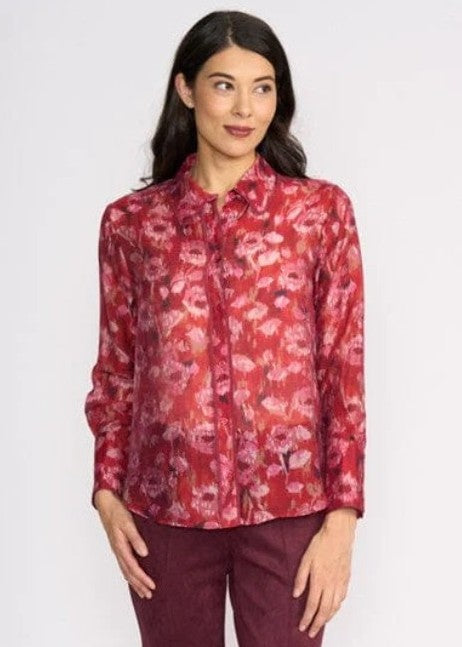 Foil</p>Pipe Up Shirt</p>(Winter Blooms)