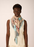 Inoui Editions</p>Piranesi Square Scarf</p>(Turquoise)