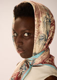 Inoui Editions</p>Piranesi Square Scarf</p>(Turquoise)