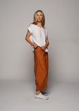 Muse</p>Sable Cotton Pant</p>(Petrol)