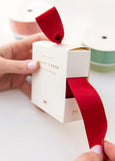 Bespoke Letterpress</p>(Luxury Satin Ribbon)