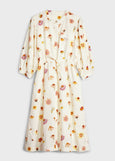 SALE  |  Nancybird</p>Edie Drawstring Dress</p>(Paper Daisy Cream)