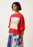 Nancybird</p>Tasmin Boxy Tee</p>(Red Vase)