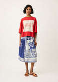 Nancybird</p>Tasmin Boxy Tee</p>(Red Vase)