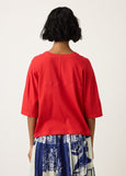 Nancybird</p>Tasmin Boxy Tee</p>(Red Vase)