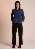 Neris</p>Wale Riser Pant</p>(Moss)