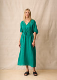 Neris</p>Mia Dress</p>(Malachite)