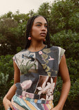 Nancybird</p>ARRIVING SOON! Sabrina Top</p>(Charcoal Archive Floral)