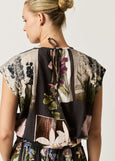 Nancybird</p>ARRIVING SOON! Sabrina Top</p>(Charcoal Archive Floral)