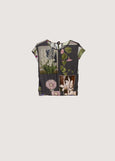 Nancybird</p>ARRIVING SOON! Sabrina Top</p>(Charcoal Archive Floral)