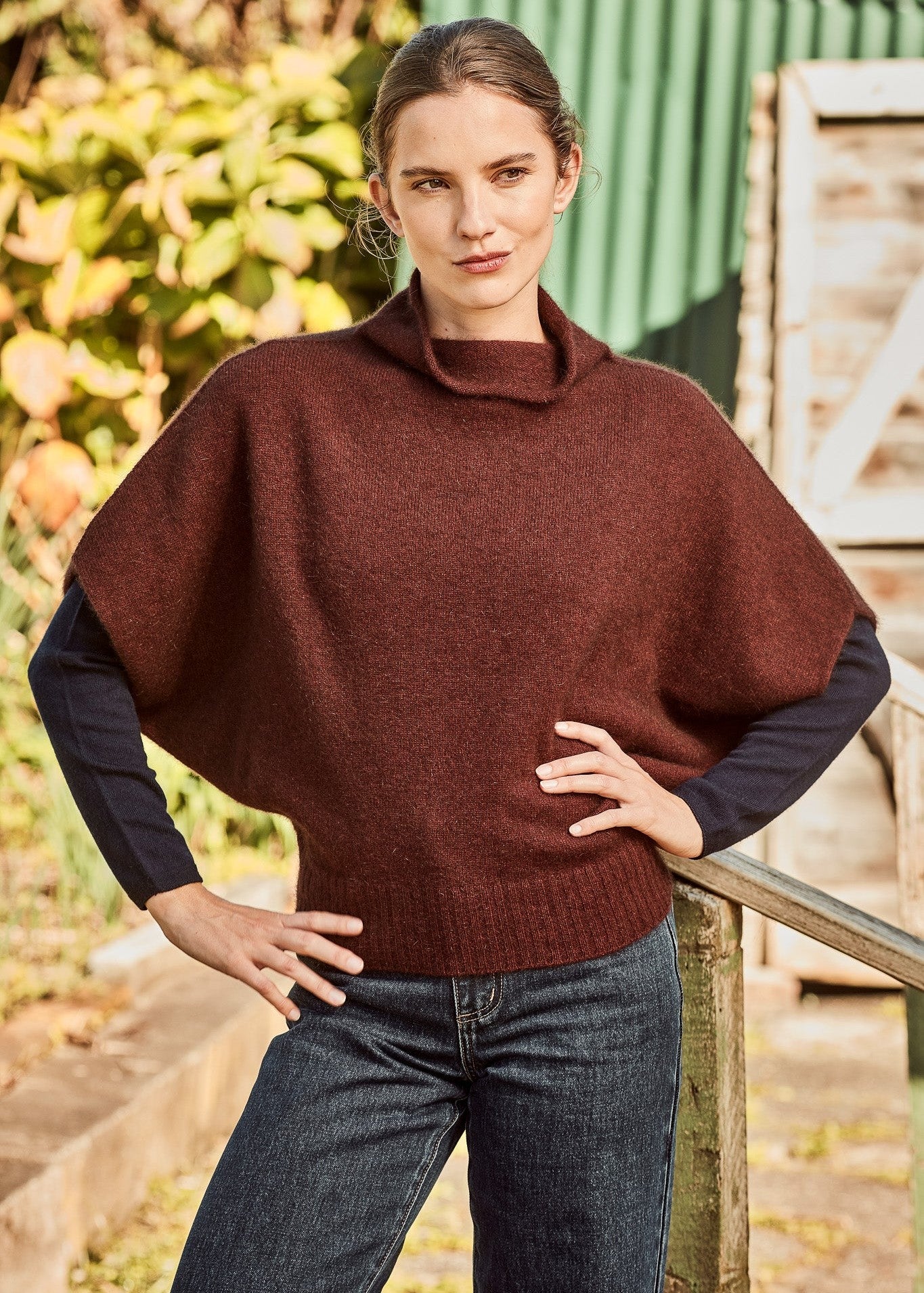 McDonald Textiles</p>Shrug Sweater</p>(Waina)