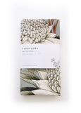Typoflora</p>Art Tea Towel</p>(Waratah Portrait)