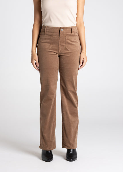 TWO-T's</p>Cord Pant</p>(Toffee)