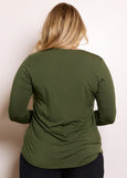 Tani</p>Cara Long Sleeve</p>(Hunter Green)