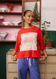 Nancybird</p>Tasmin Boxy Tee</p>(Red Vase)