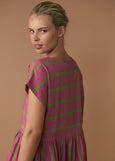 Nancybird</p>Woven Tathra Dress</p>(Bottle Brush Stripe)