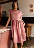 Nancybird</p>Woven Tathra Dress</p>(Bottle Brush Stripe)