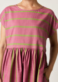 Nancybird</p>Woven Tathra Dress</p>(Bottle Brush Stripe)