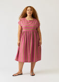 Nancybird</p>Woven Tathra Dress</p>(Bottle Brush Stripe)